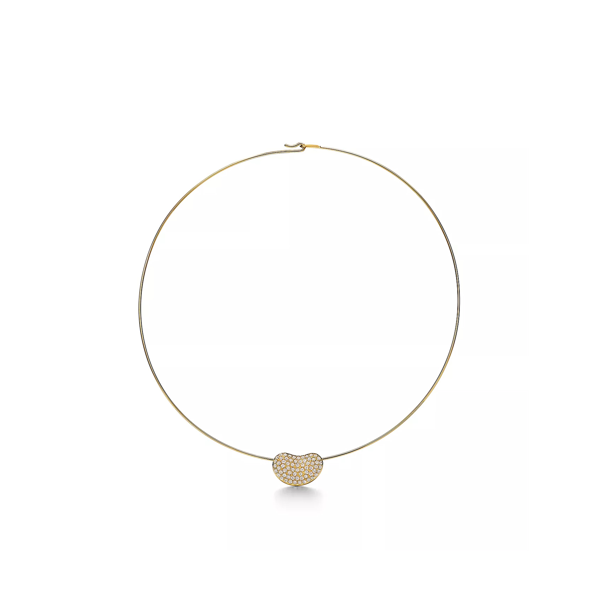 TIFFANY ELSA PERETTI® BEAN® DESIGN WIRE NECKLACE 70880954 TIFFANY ELSA PERETTI® BEAN® DESIGN WIRE NECKLACE 70880954